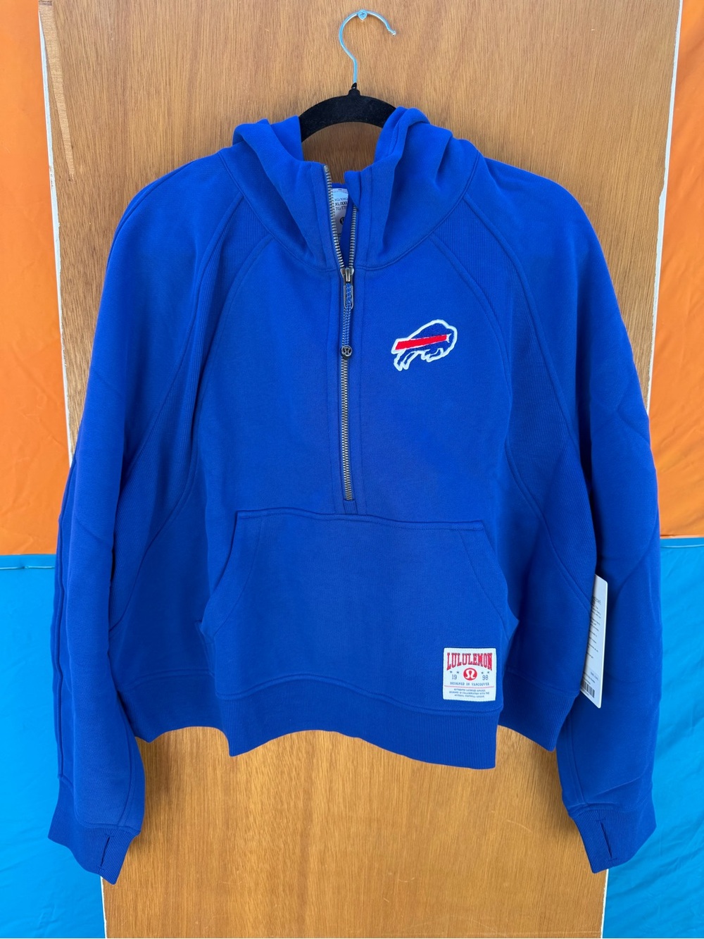 lululemon athletica Blue Scuba Jacket Buffalo Bills